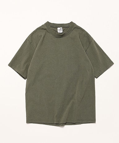 Micro Stripe Tee - Garment Dyed