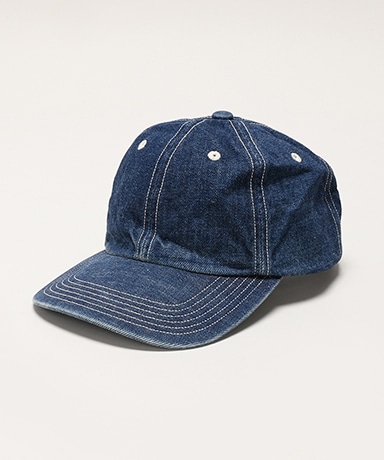 KIJIMA TAKAYUKI[キジマタカユキ] Recycled Denim 6Panel Cap