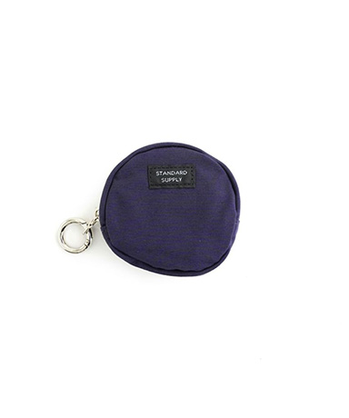 naptime ミニポーチ　BLACK COMME des GARCONS ZIPポーチ ブラック スモール(ブラック