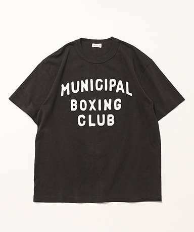 Archive Graphic Tee - Municipal Boxing Club(38(MEN) Black