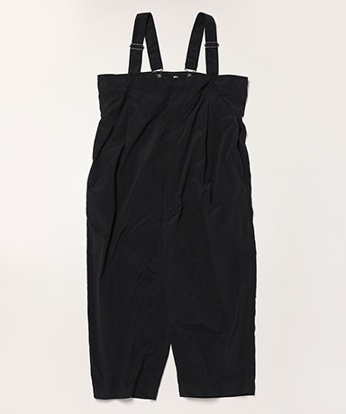 DIGAWEL オーバーオール　オールインワン BLACK M M TO R（ムウトアール）の「[ALL-IN-ONE]DRAWCORD SPEC OVERALL