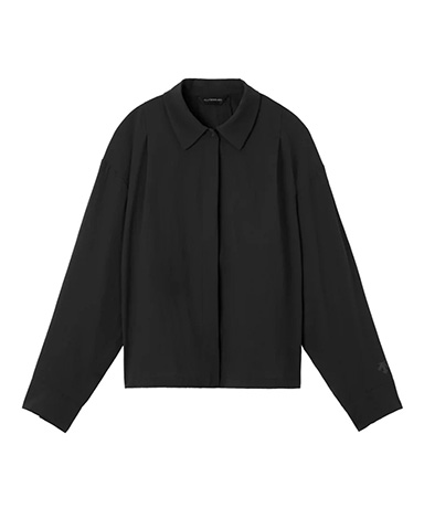 SWIFT-LITE L/S SHIRT(M(WOMEN) BK00/ブラック): DESCENTE ALLTERRAIN