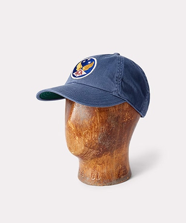 Garment-Dyed Twill Ball Cap(ONE(MEN) Midnight Blue