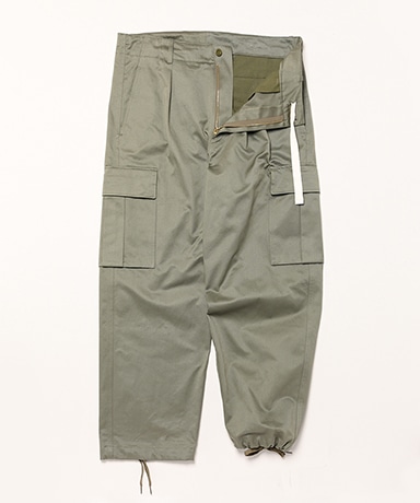Vintage Chino Cloth Military Cargo Pants(29(MEN) Olive