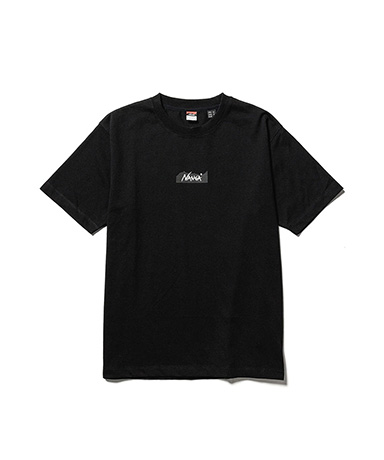 ECO HYBRID MT LOGO TEE (UNISEX)(L WHT): NANGA