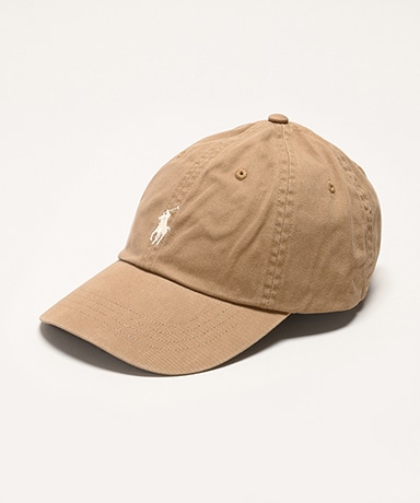 POLO SPORT キャップベージュ×オレンジ