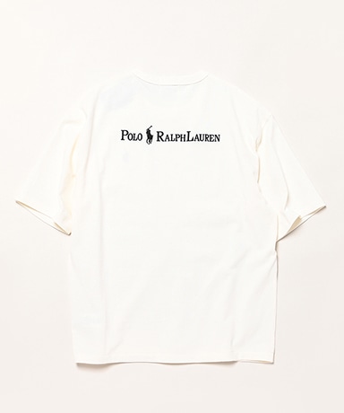 Relaxed Fit Back Embroidery Logo Jersey T-Shirt