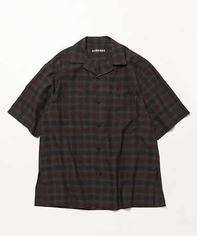 Ombre Demi(40(MEN) Black×Brown Check/ブラック×ブラウン
