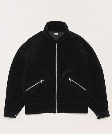 Wool Corduroy Bomber Jacket(1(MEN) Black/ブラック): A.PRESSE