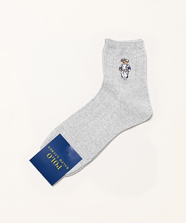 Polo Bear Ankle Socks
