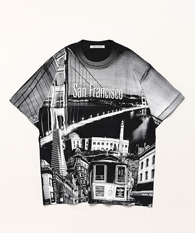 Printed Souvenir Tee - San Francisco Collage -