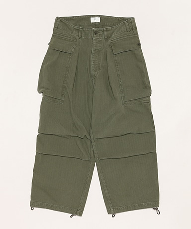 M43 HBT pants(0(WOMEN) Olive Drab/オリーブドラブ): HERILL
