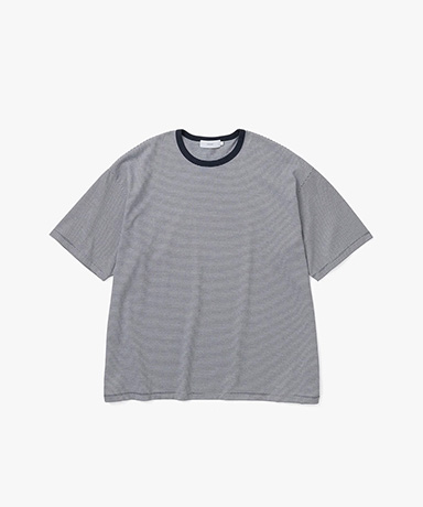 Narrow Border S/S Tee(1(MEN) Navy×White/ネイビー×ホワイト