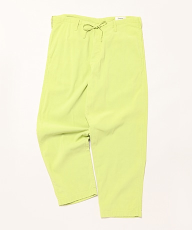 Uneven Double Cloth Pants