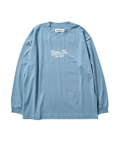 Traditional Logo L/S Tee(L(MEN) Smoke Blue/スモークブルー