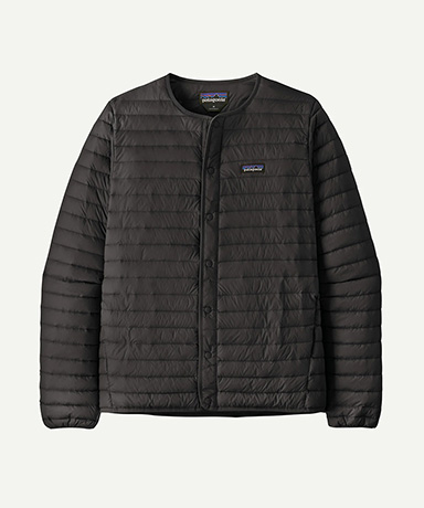 Men's Lightweight Down Sweater Cardigan