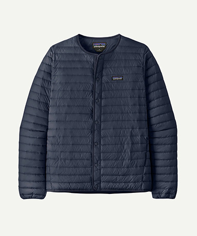 Men's Lightweight Down Sweater Cardigan
