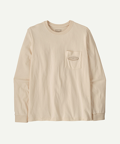 M's L/S MW '95 Oval Logo Pocket Tee