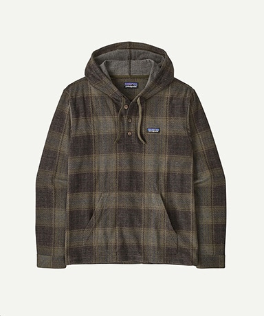 Men's Stretch Fjord Flannel Pullover Hoody