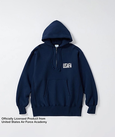 Reverse Weave Half-Zip Sweatshirt