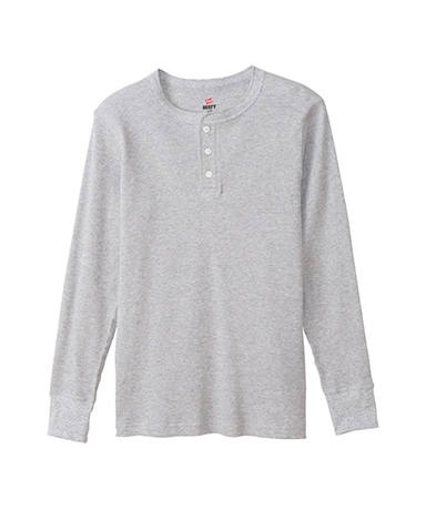 BEEFY Thermal - Henry Neck Long Sleeve