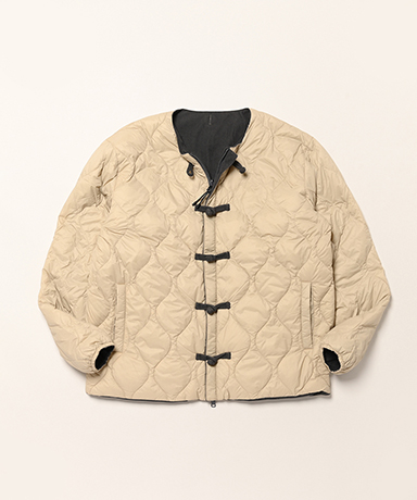 Reversible China Button Down Jacket