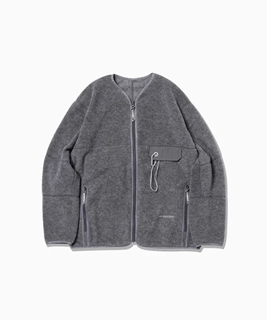 Wool Fleece Cardigan