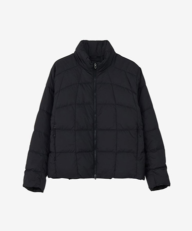 Gridded Down Jacket (Unisex)