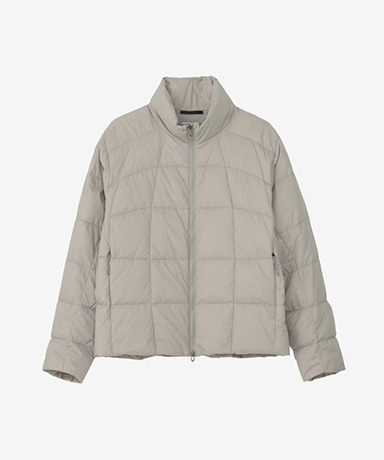 Gridded Down Jacket (Unisex)