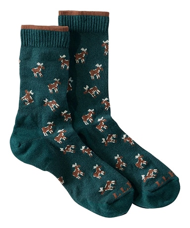 L.L.Bean Maine Motif Socks