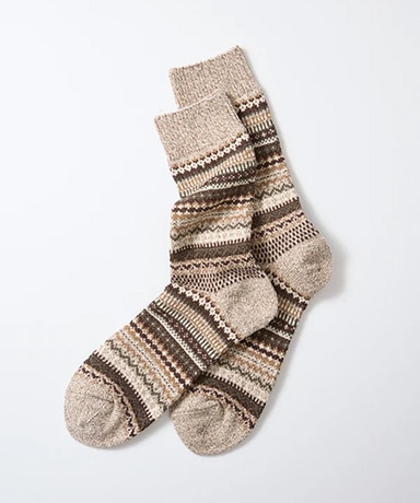 Nordic Pattern Socks