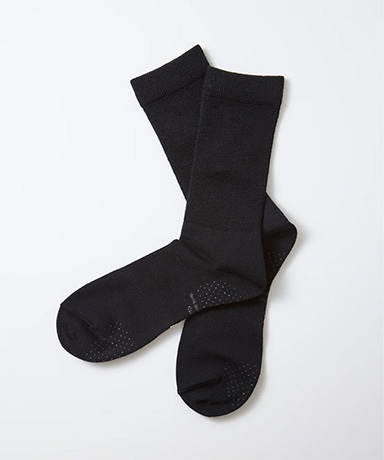 Merino Relaxed Rib Crew Socks