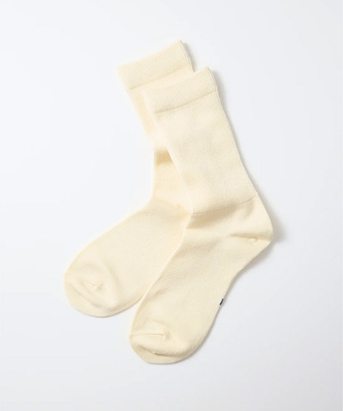 Merino Relaxed Rib Crew Socks
