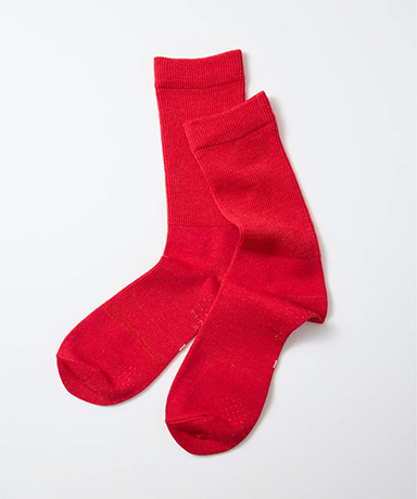 Merino Relaxed Rib Crew Socks