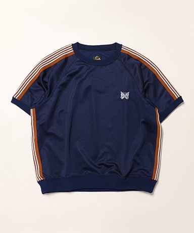 LOFTMAN別注 50th S/S Track Crew Neck Shirt Poly Smooth