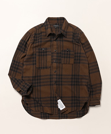 Work Shirt - Cotton Flannel Plaid