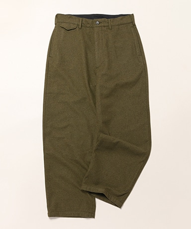 Officer Pant - Poly Wool Heavy Flannel