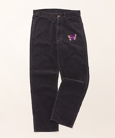 Papillon Emb. Straight Jean - 14W Corduroy