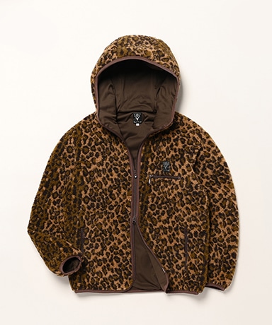 Piping Parka - Boa Jacquard