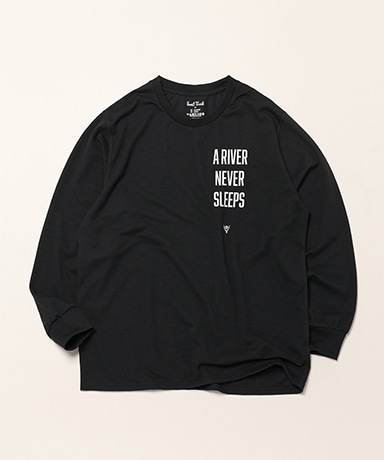 L/S Tee - A RIVER NEVER SLEEP
