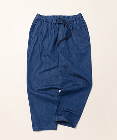 11.5 oz Natural Slub Denim One Wash Easy Tapered Pants