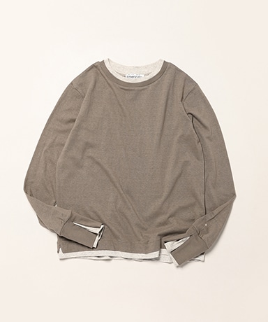 丸胴レイヤード L/S T