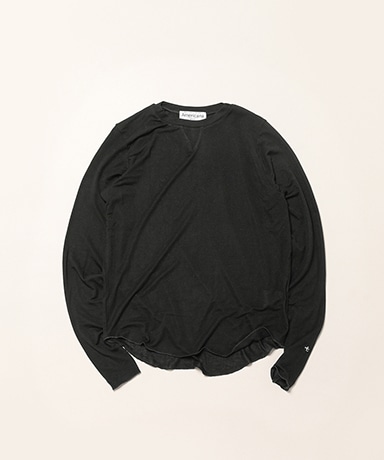 カシミヤシルク混 WARM CREW