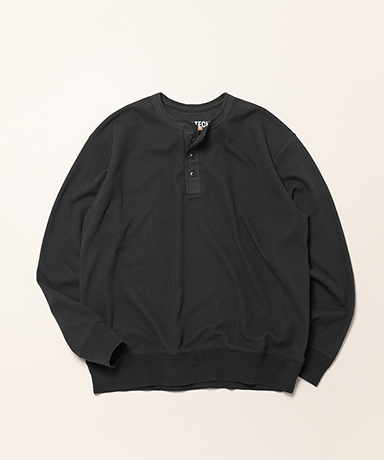 LOFTMAN Tee Henley L/S - Thermal