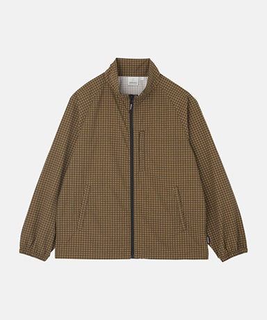 Mini Check Nylon Jacket