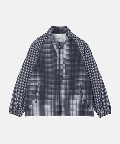 Mini Check Nylon Jacket