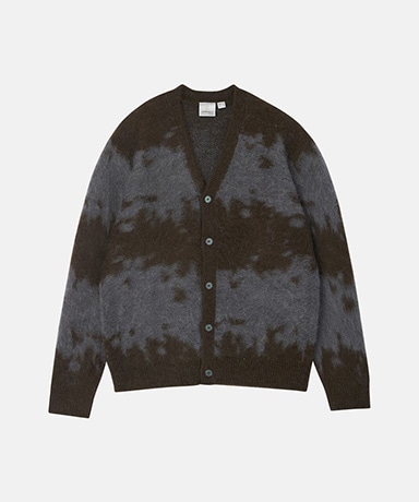 Mohair Splatter Cardigan
