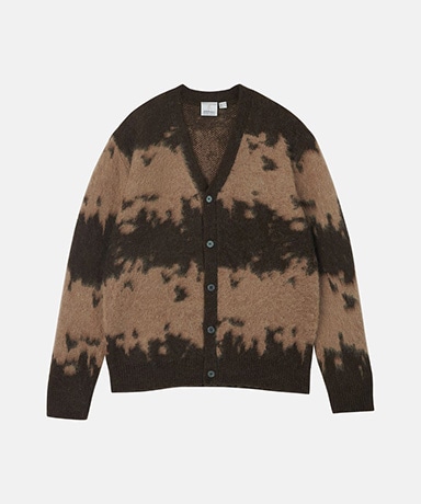 Mohair Splatter Cardigan