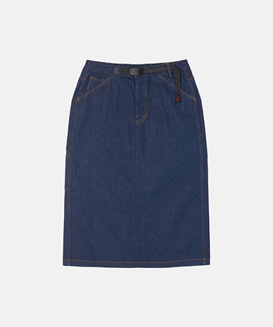 Denim Carpenter Skirt