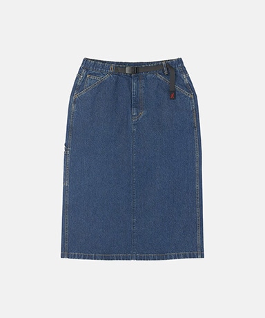 Denim Carpenter Skirt